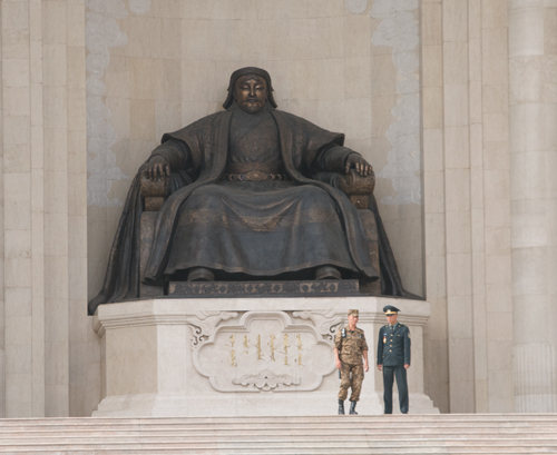 Chinggis Khan statue