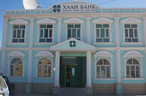 Khaan Bank, Hovd, western Mongolia